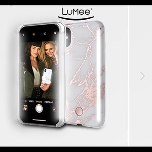 LUMEE DUO METALLIC MARBLE CASE